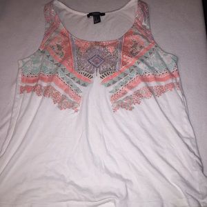Colorful tank from forever 21